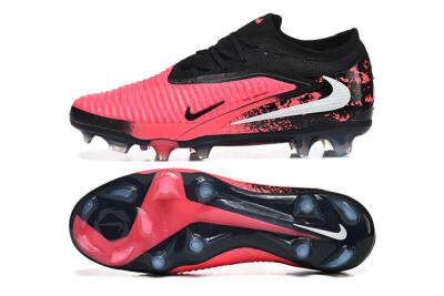 Nike Phantom 6 Elite Low FG Football Boots - Pink/Electric Pink/Black