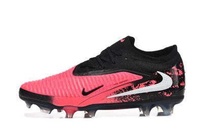 Nike Phantom 6 Elite Low FG Football Boots - Pink/Electric Pink/Black