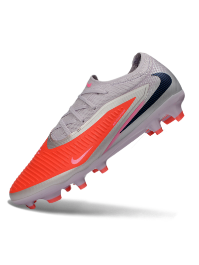 Nike Phantom 6 Elite Low FG Football Boots - Pink/Electric Pink/Light Grey