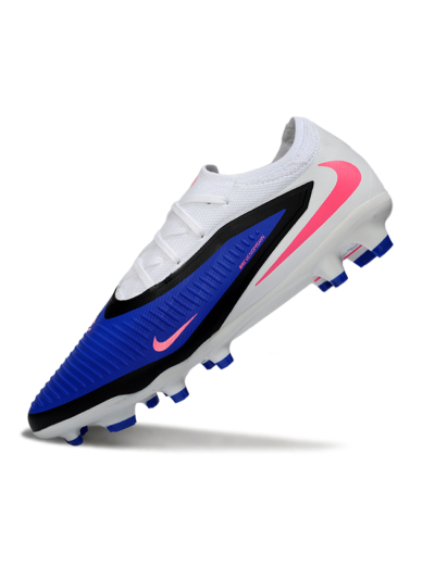 Nike Phantom 6 Elite Low FG Football Boots - Blue/Electric Blue/Neon Pink