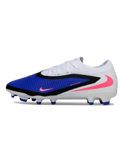 Nike Phantom 6 Elite Low FG Football Boots - Blue/Electric Blue/Neon Pink