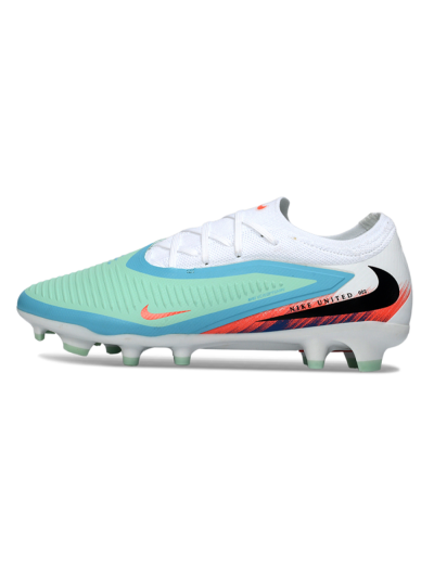Nike Phantom 6 Elite Low FG Football Boots - Aqua/Coral Burst/White Wave