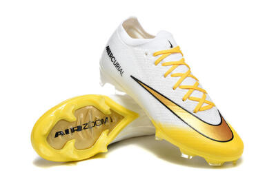 Nike Air Zoom Mercurial Vapor 16 Elite FG Football Boots - Yellow/Bright Yellow/White