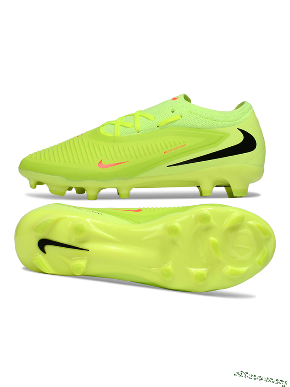 Nike Phantom 6 Elite Low FG Football Boots - Yellow/Neon Yellow/Black 1