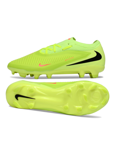 Nike Phantom 6 Elite Low FG Football Boots - Yellow/Neon Yellow/Black