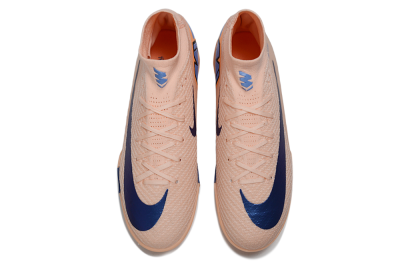 Nike Air Zoom Mercurial Superfly 10 Elite TF Football Shoes - Peach/Royal Blue/Soft Coral