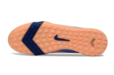 Nike Air Zoom Mercurial Superfly 10 Elite TF Football Shoes - Peach/Royal Blue/Soft Coral