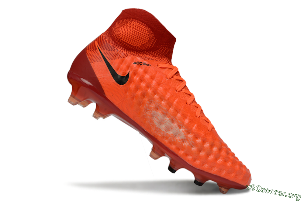 Nike Magista Obra FG Football Boots - Orange/Vibrant Sunset/Crimson Blaze 5