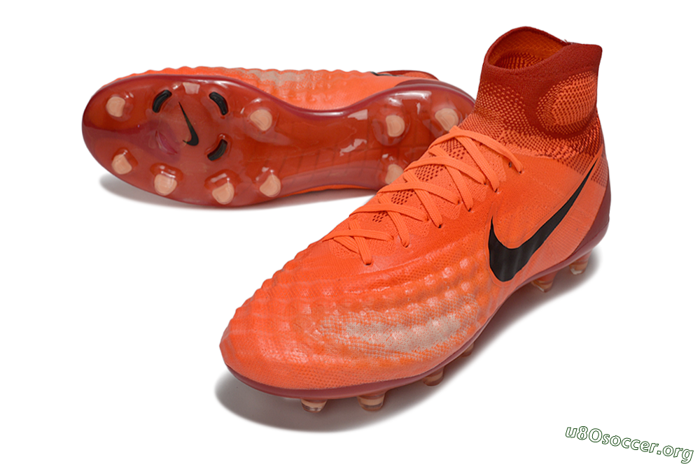 Nike Magista Obra FG Football Boots - Orange/Vibrant Sunset/Crimson Blaze 0