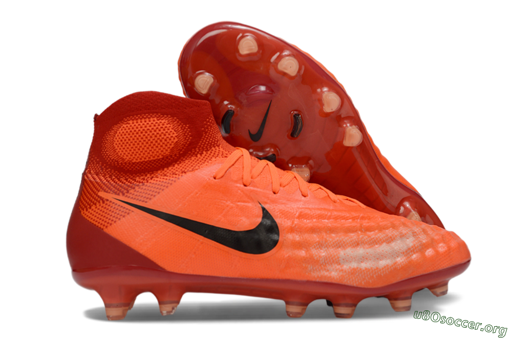 Nike Magista Obra FG Football Boots - Orange/Vibrant Sunset/Crimson Blaze 2