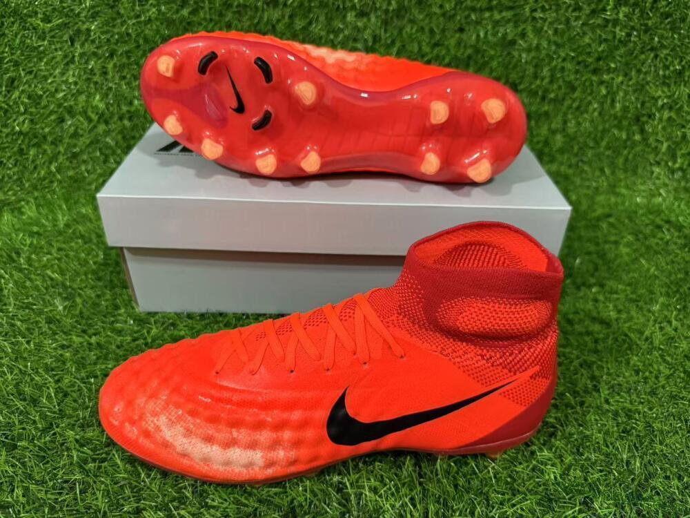 Nike Magista Obra FG Football Boots - Orange/Vibrant Sunset/Crimson Blaze