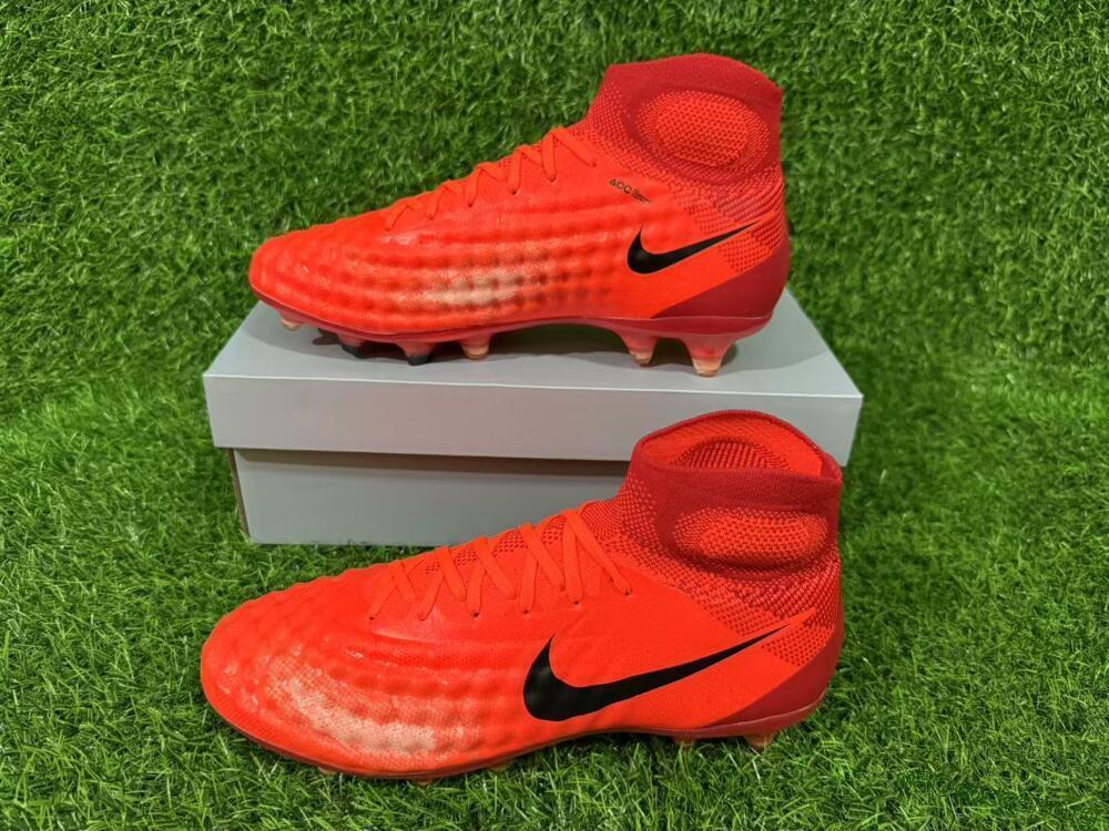 Nike Magista Obra FG Football Boots - Orange/Vibrant Sunset/Crimson Blaze