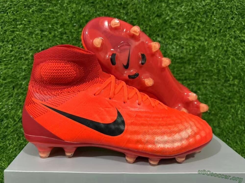 Nike Magista Obra FG Football Boots - Orange/Vibrant Sunset/Crimson Blaze