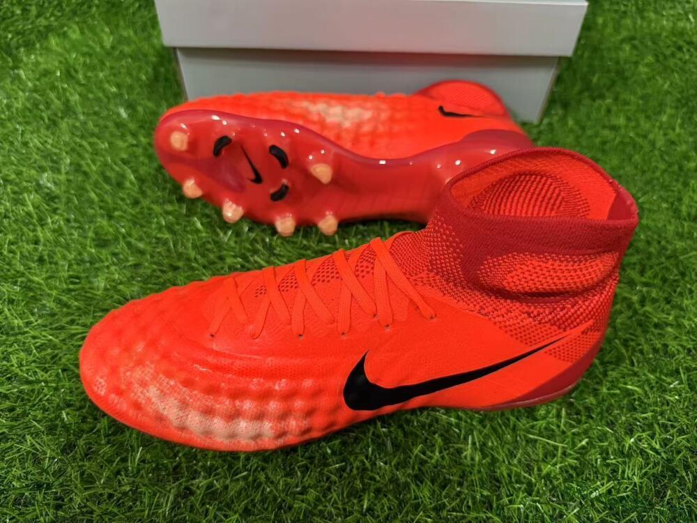 Nike Magista Obra FG Football Boots - Orange/Vibrant Sunset/Crimson Blaze