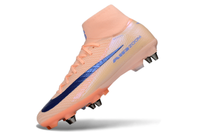 Nike Air Zoom Mercurial Superfly 10 Elite SG Football Boots - Peach/Coral Blast/Deep Blue