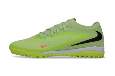 Nike Phantom 6 Elite Low TF Football Boots - Green/Lime Zest/Neon Vibe