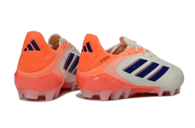 Adidas Copa Pure 3 AG Football Boots - Cream/Coral Orange/Navy Blue