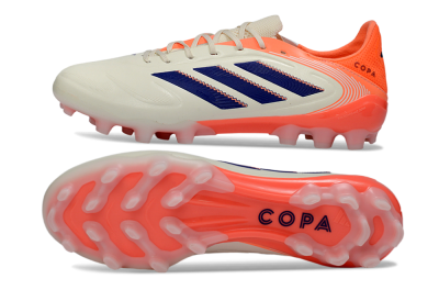 Adidas Copa Pure 3 AG Football Boots - Cream/Coral Orange/Navy Blue