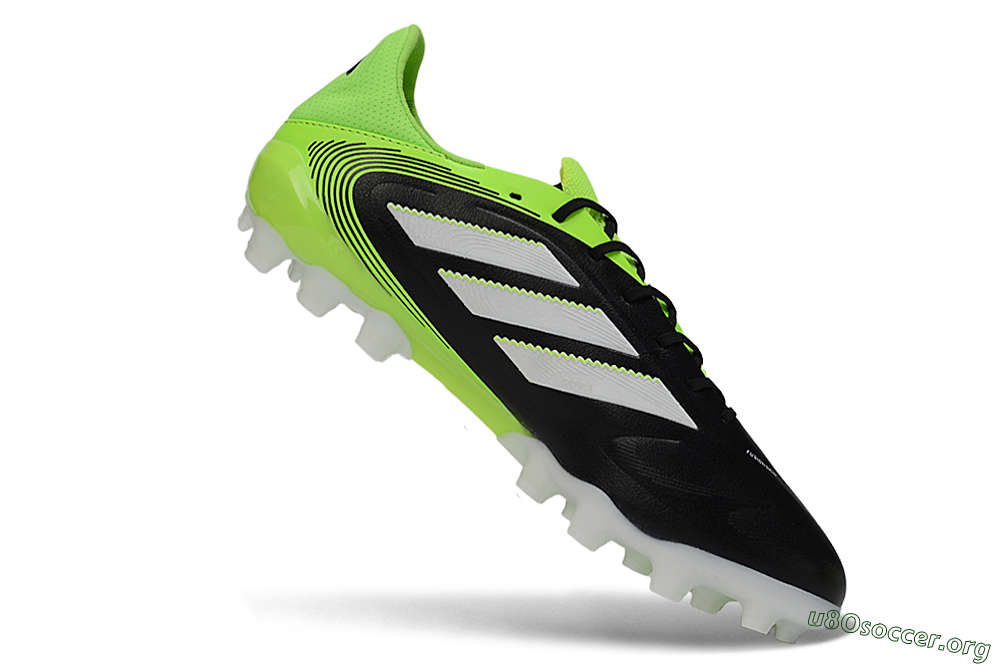 Adidas Copa Pure 3 AG Football Boots - Black/Electric Green/White 4
