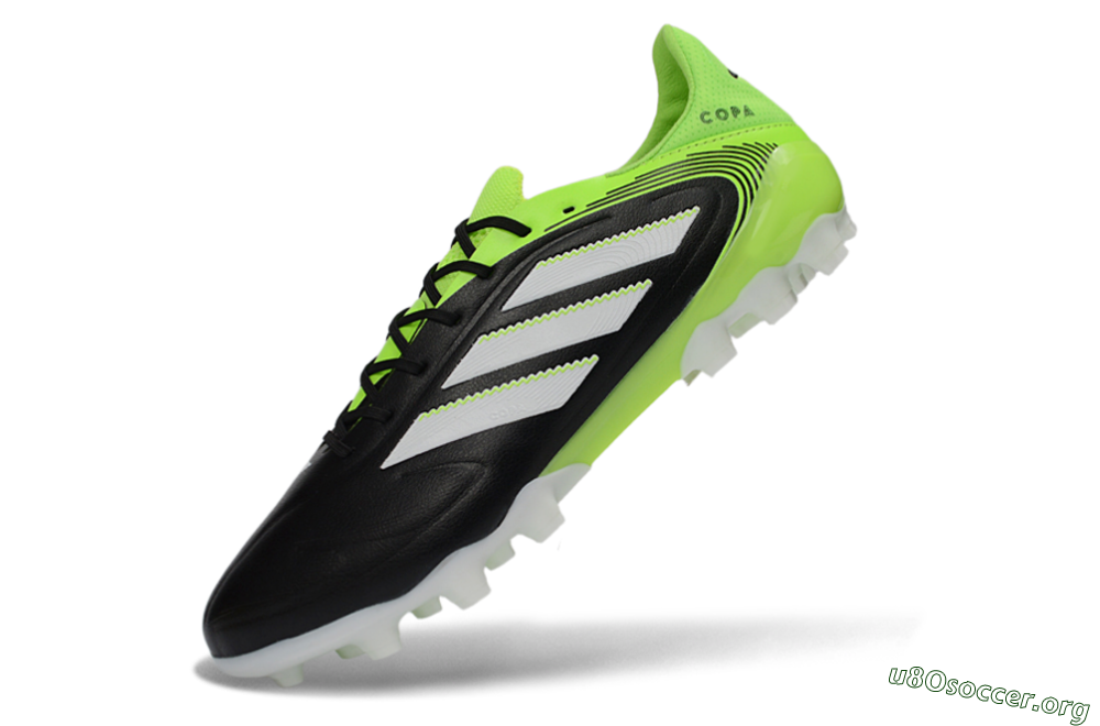 Adidas Copa Pure 3 AG Football Boots - Black/Electric Green/White 5