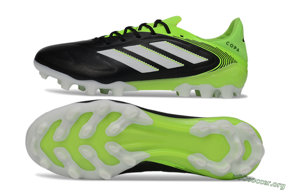 Adidas Copa Pure 3 AG Football Boots - Black/Electric Green/White 1