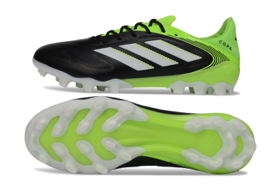 Adidas Copa Pure 3 AG Football Boots - Black/Electric Green/White