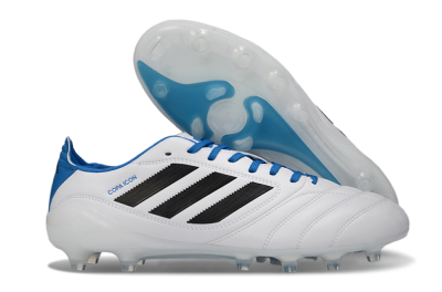 Adidas Copa Icon 2 FG Football Boots - White/Electric Blue/Black