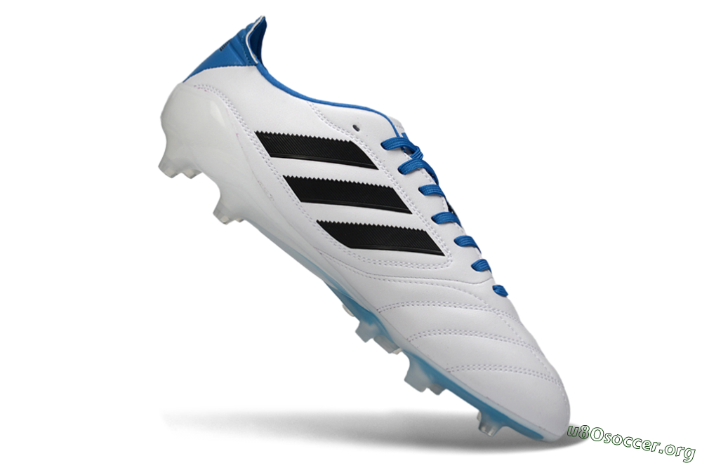 Adidas Copa Icon 2 FG Football Boots - White/Electric Blue/Black 4