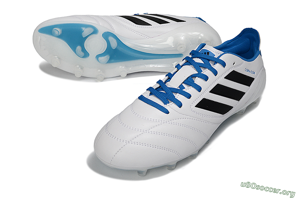 Adidas Copa Icon 2 FG Football Boots - White/Electric Blue/Black 0