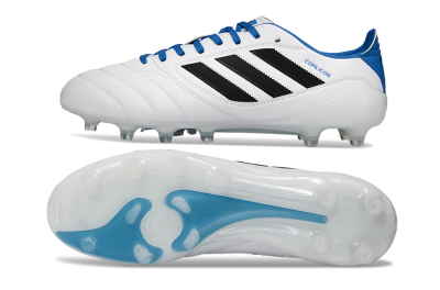 Adidas Copa Icon 2 FG Football Boots - White/Electric Blue/Black