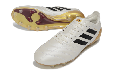 Adidas Copa Icon 2 FG Football Boots - White/Black/Gold