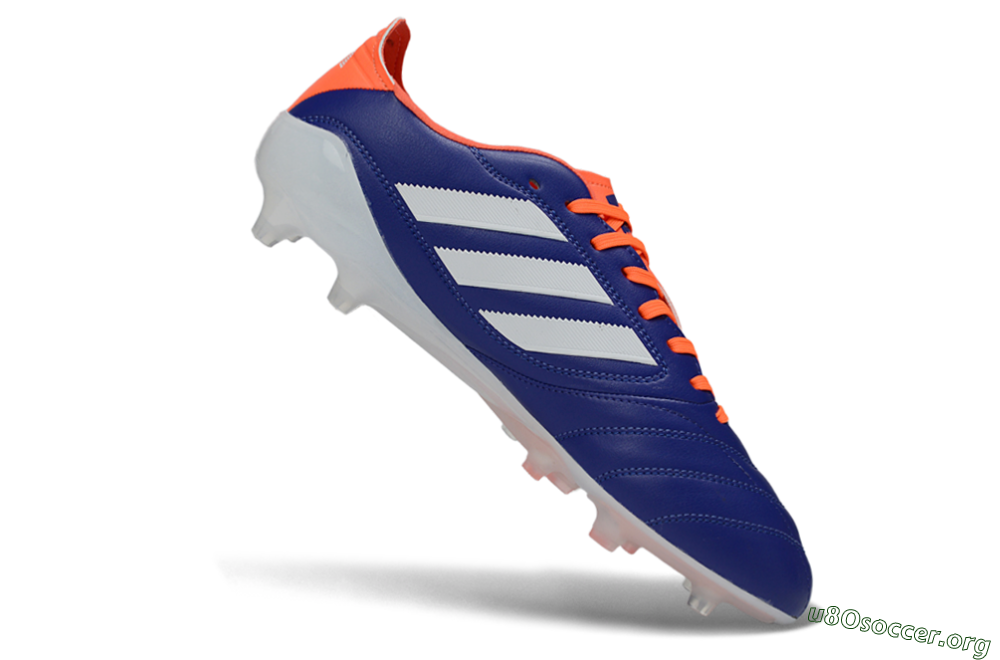 Adidas Copa Icon 2 FG Football Boots - Blue/Vibrant Orange/Clean White 4