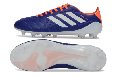 Adidas Copa Icon 2 FG Football Boots - Blue/Vibrant Orange/Clean White