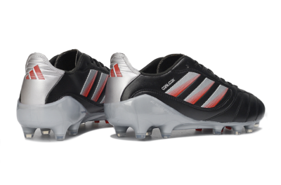Adidas Copa Icon 2 FG Football Boots - Black/Crimson Red/Metallic Silver