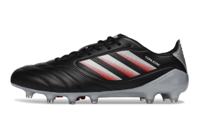 Adidas Copa Icon 2 FG Football Boots - Black/Crimson Red/Metallic Silver