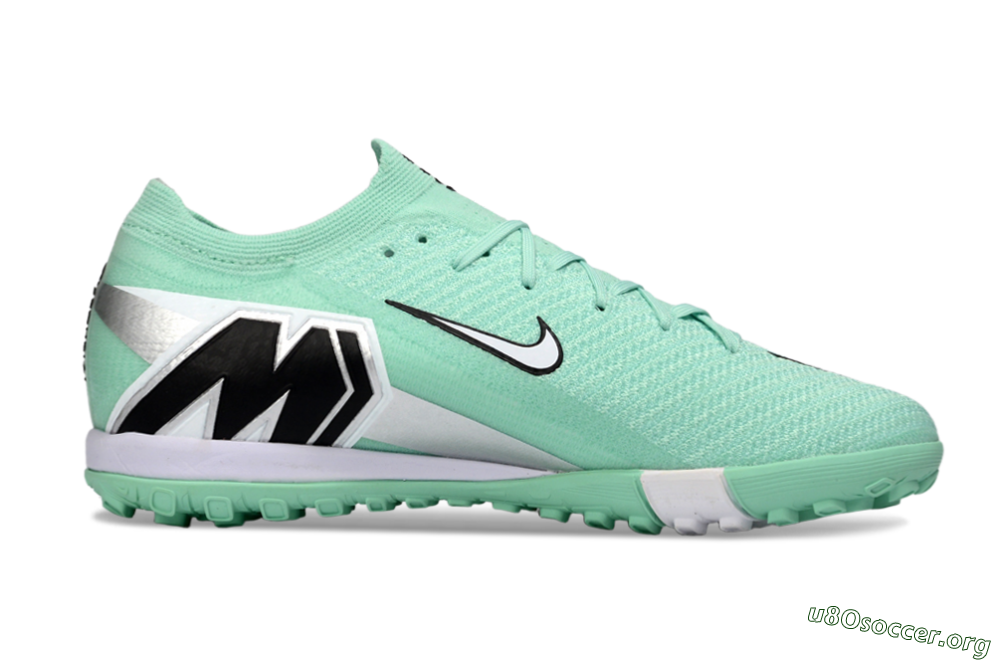 Nike Air Zoom Mercurial Vapor 16 Elite TF Football Shoes - Mint/Bright Green/Cool Aqua 7