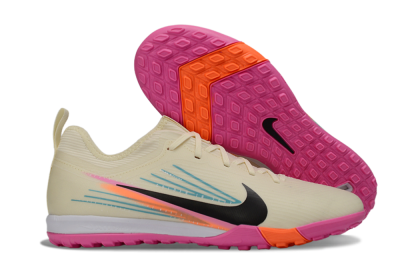 Nike Air Zoom Mercurial Vapor 16 Pro TF Football Shoes - Beige/Neon Pink/Luminous Orange