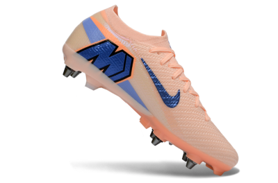 Nike Air Zoom Mercurial Vapor 16 Elite SG Football Boots - Peach/Royal Blue/Pastel Orange