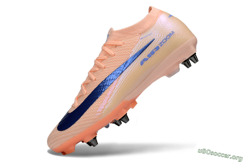 Nike Air Zoom Mercurial Vapor 16 Elite SG Football Boots - Peach/Royal Blue/Pastel Orange 5