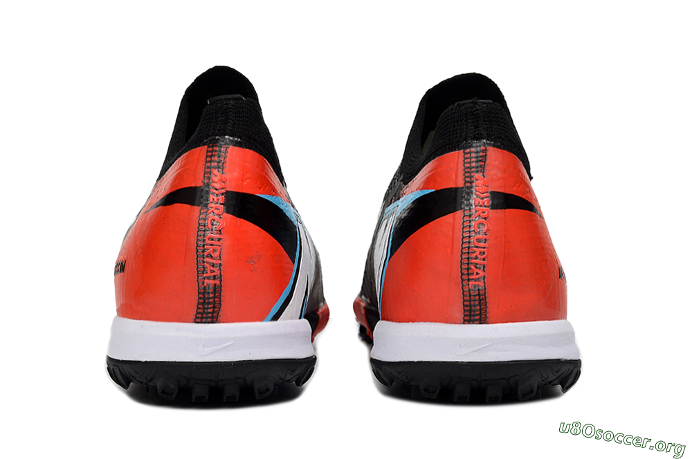 Nike Air Zoom Mercurial Vapor 16 Elite TF Football Shoes - Black/Crimson Burst/Shadow Black 5