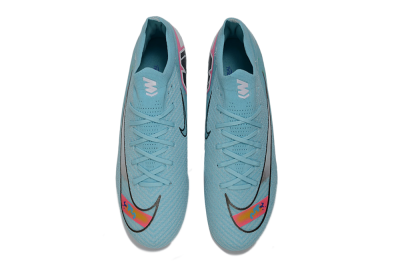 Nike Air Zoom Mercurial Vapor 16 Elite TF Football Shoes - Aqua/Bright Blue/White