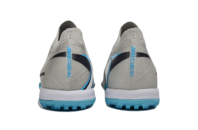 Nike Air Zoom Mercurial Vapor 16 Elite TF Football Shoes - Gray/Sky Blue/Sea Foam