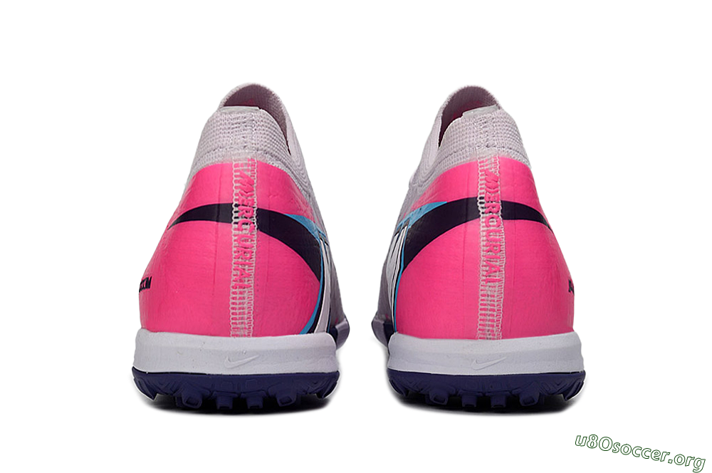 Nike Air Zoom Mercurial Vapor 16 Elite TF Football Shoes - Lilac/Bright Pink/Dark Blue 5