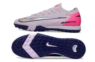 Nike Air Zoom Mercurial Vapor 16 Elite TF Football Shoes - Lilac/Bright Pink/Dark Blue