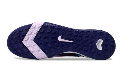 Nike Air Zoom Mercurial Vapor 16 Elite TF Football Shoes - Lilac/Bright Pink/Dark Blue