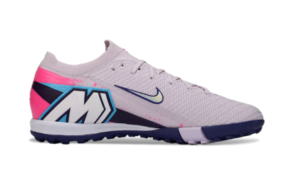 Nike Air Zoom Mercurial Vapor 16 Elite TF Football Shoes - Lilac/Bright Pink/Dark Blue