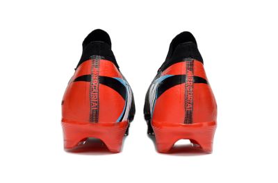 Nike Air Zoom Mercurial Vapor 16 Elite FG Football Boots - Black/Fiery Red/Glossy Black