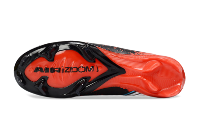 Nike Air Zoom Mercurial Vapor 16 Elite FG Football Boots - Black/Fiery Red/Glossy Black