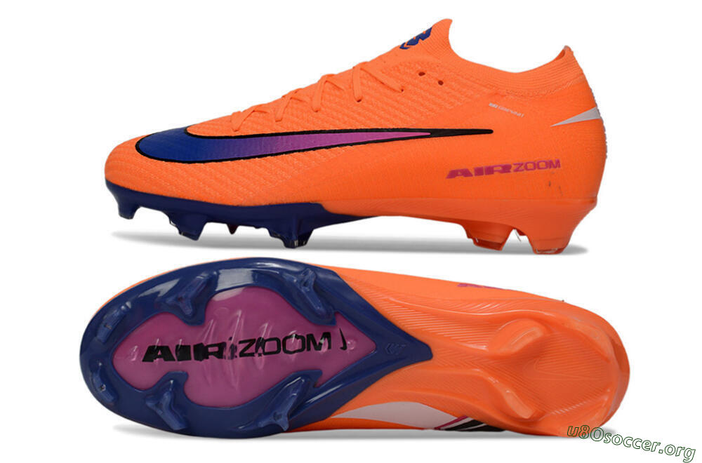 Nike Air Zoom Mercurial Vapor 16 Elite FG Football Boots - Orange/Vibrant Purple/Shocking Pink 1