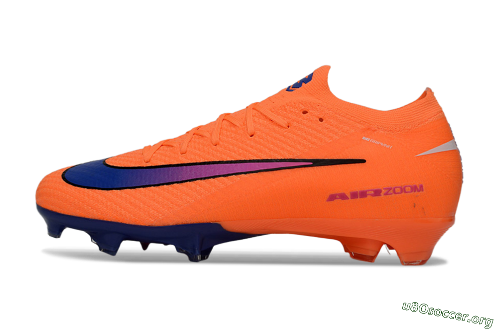 Nike Air Zoom Mercurial Vapor 16 Elite FG Football Boots - Orange/Vibrant Purple/Shocking Pink 3